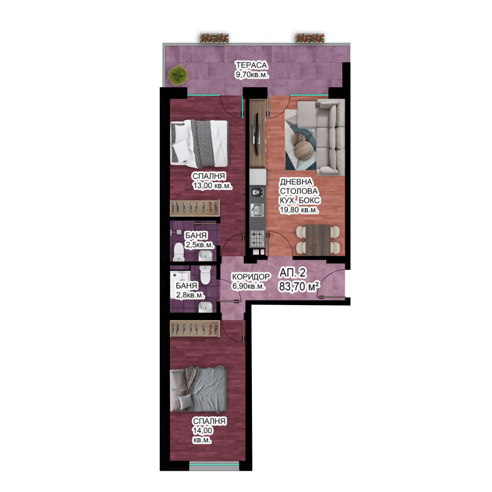 Апартамент А6-2