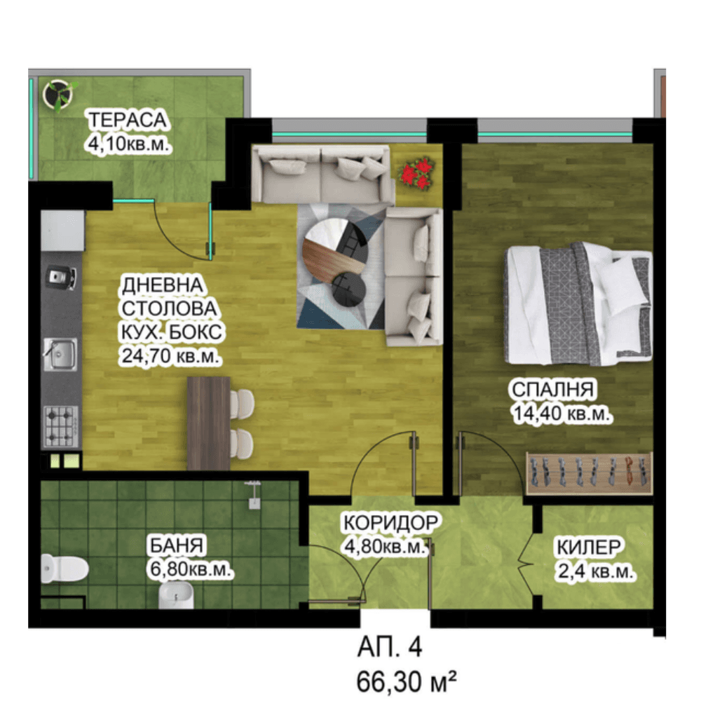 Апартамент А6-4