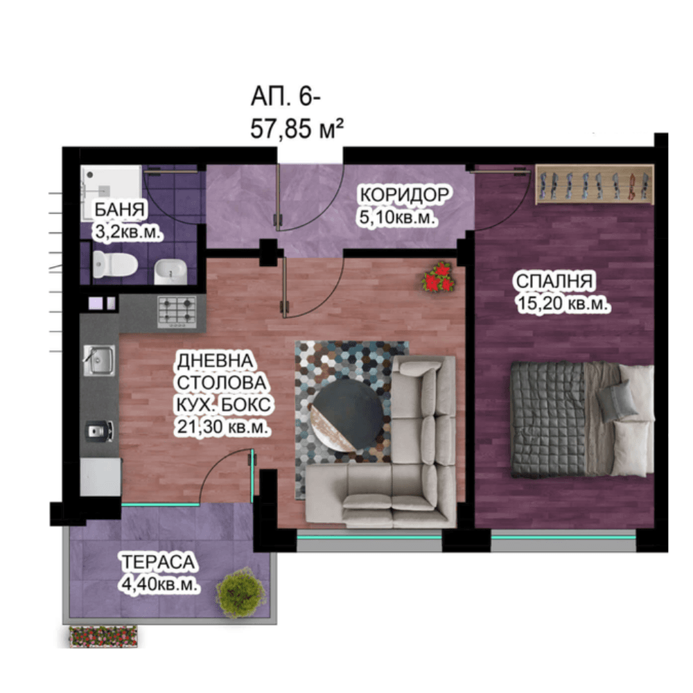 Апартамент А6-6