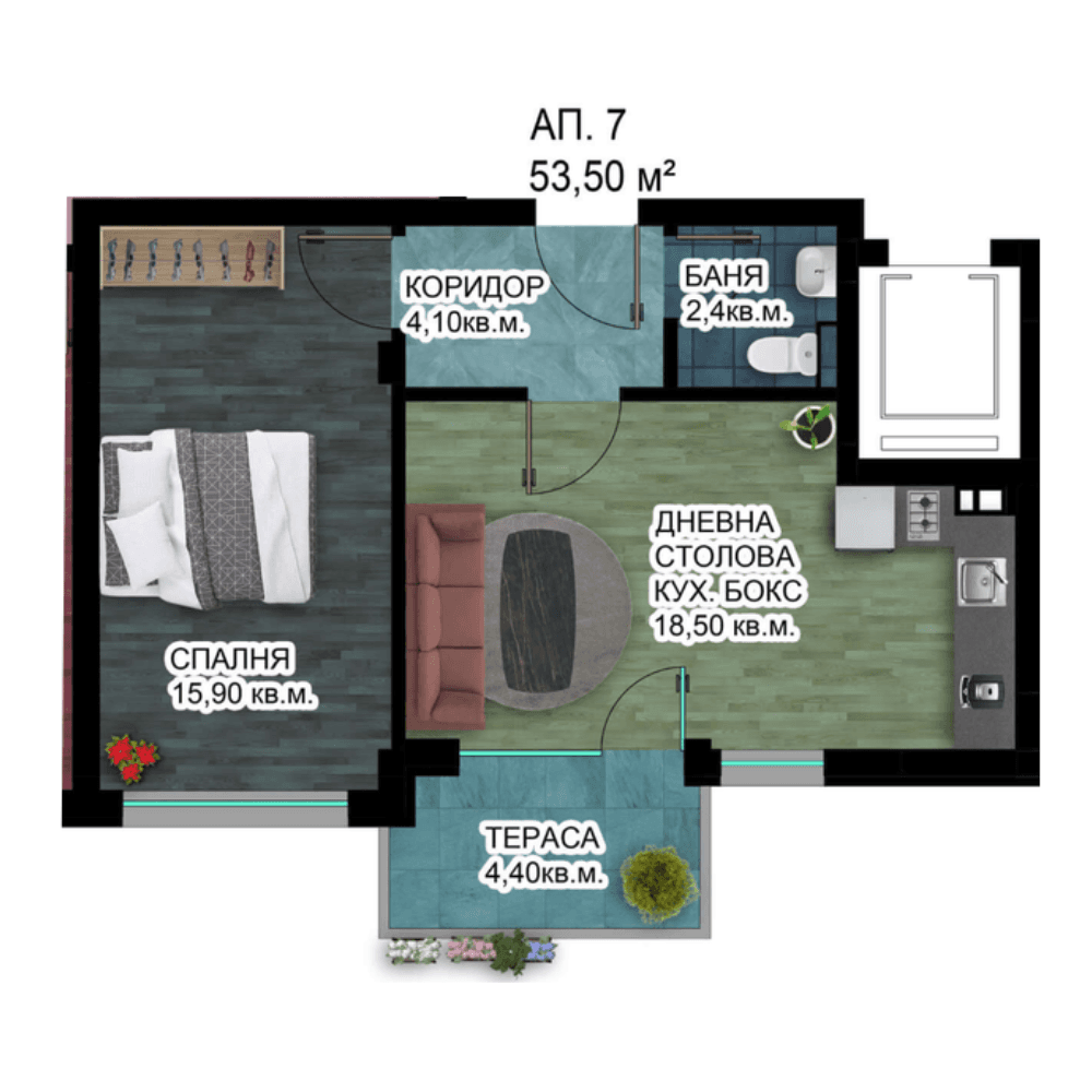 Апартамент А6-7