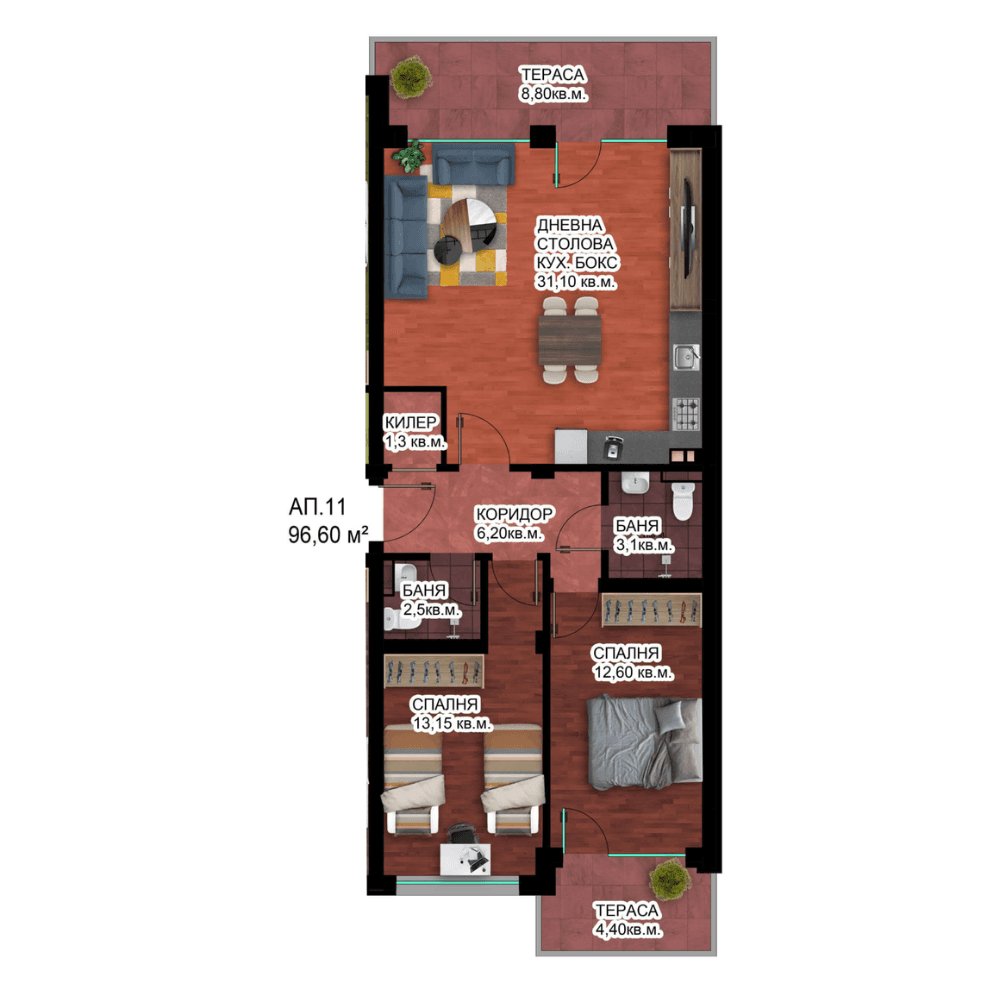 Апартамент А6-11