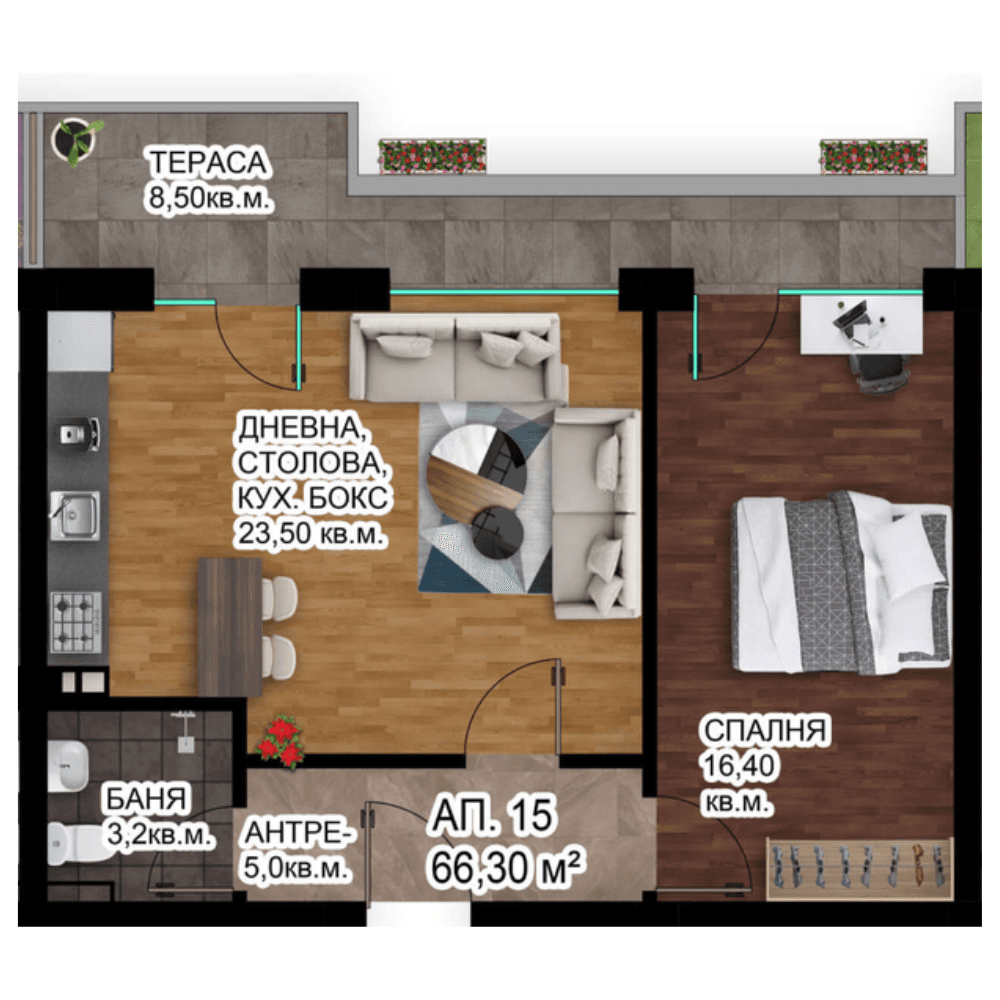 Апартамент А6-15