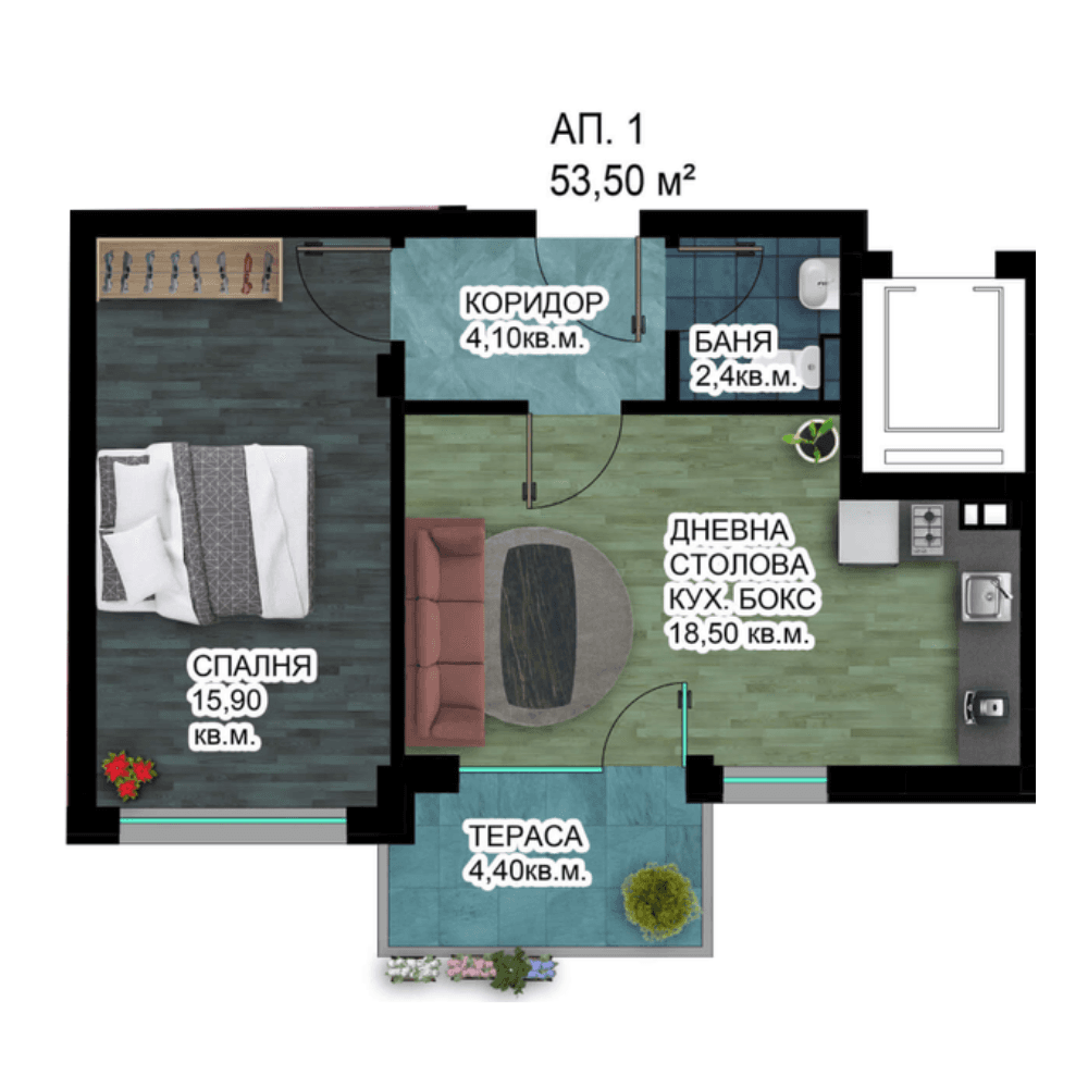 Апартамент А7-1