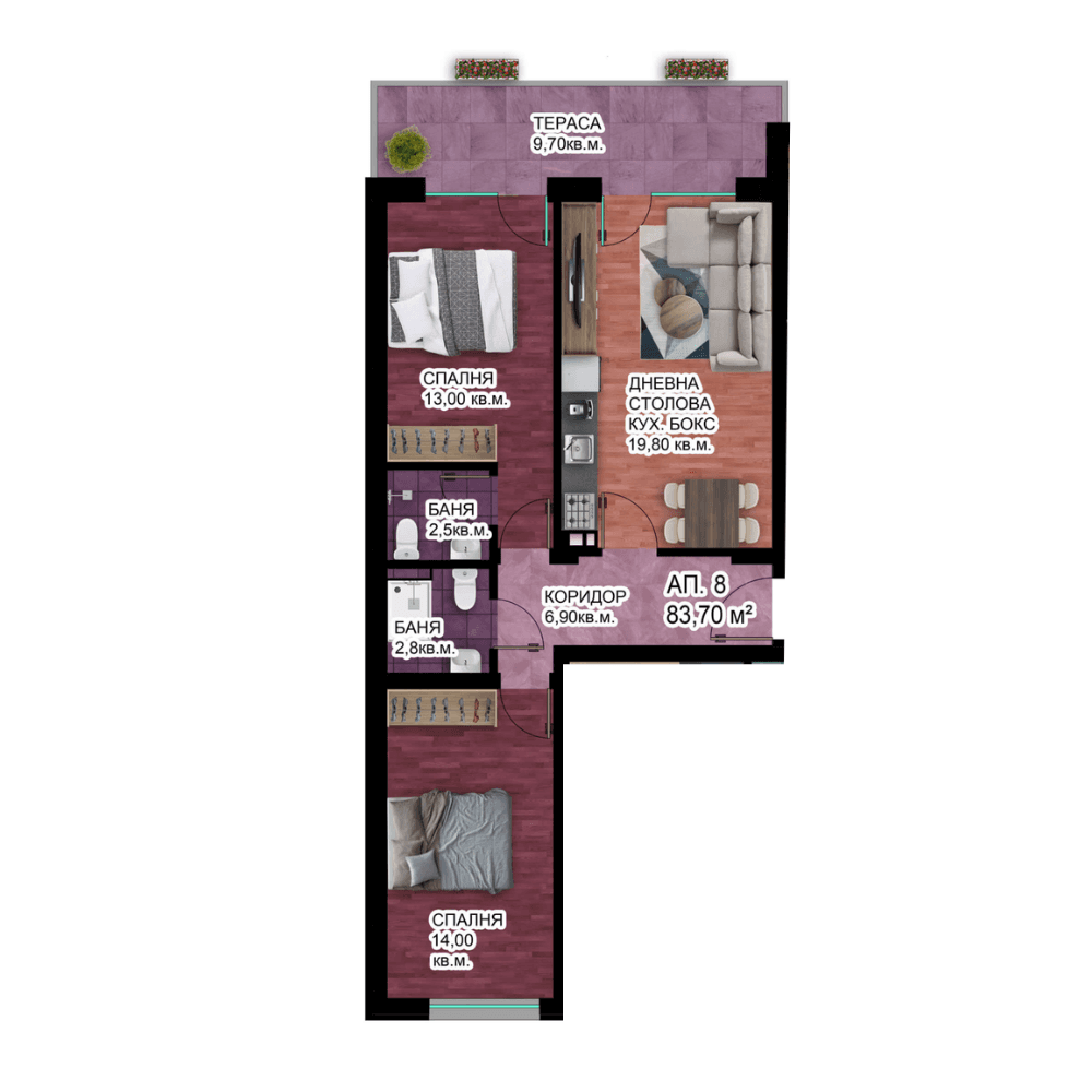 Апартамент А7-8