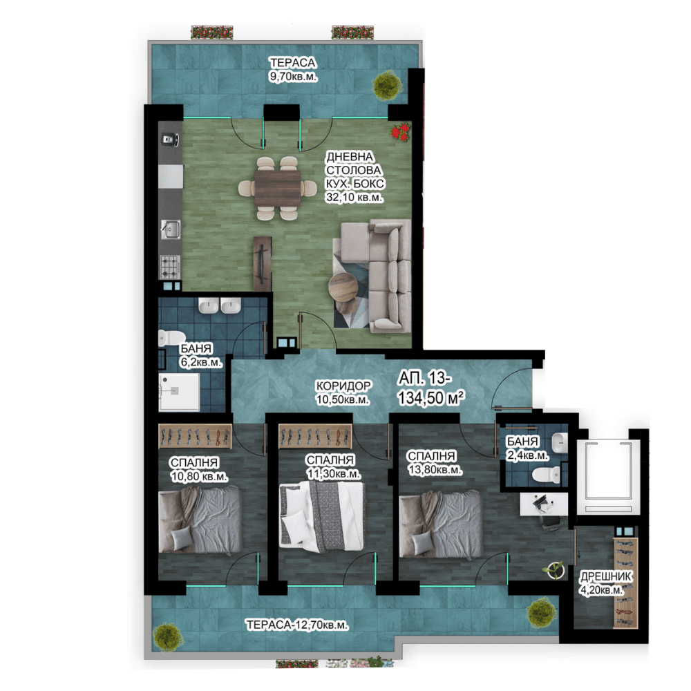 Апартамент А7-13