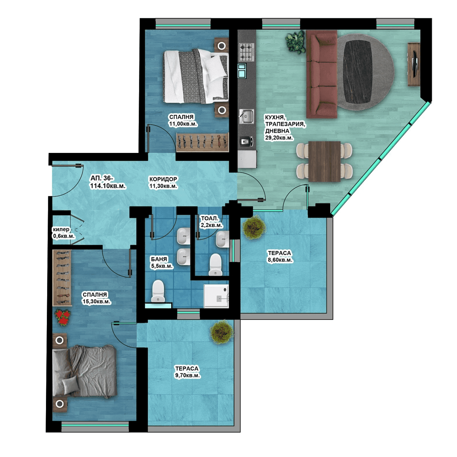 Апартамент 36