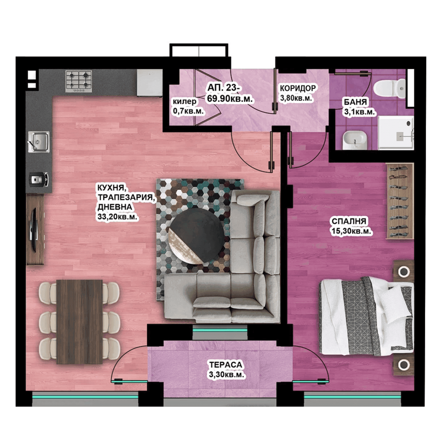 Апартамент 23