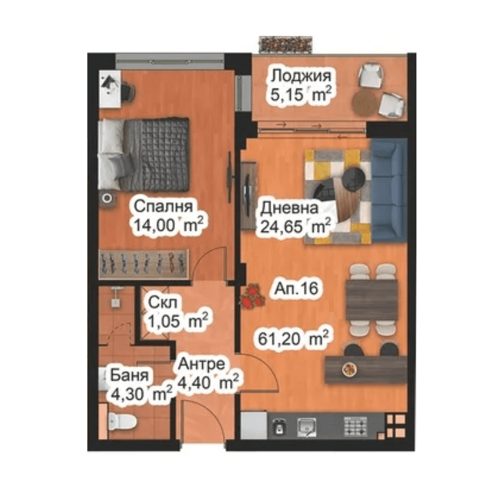 Апартамент 16