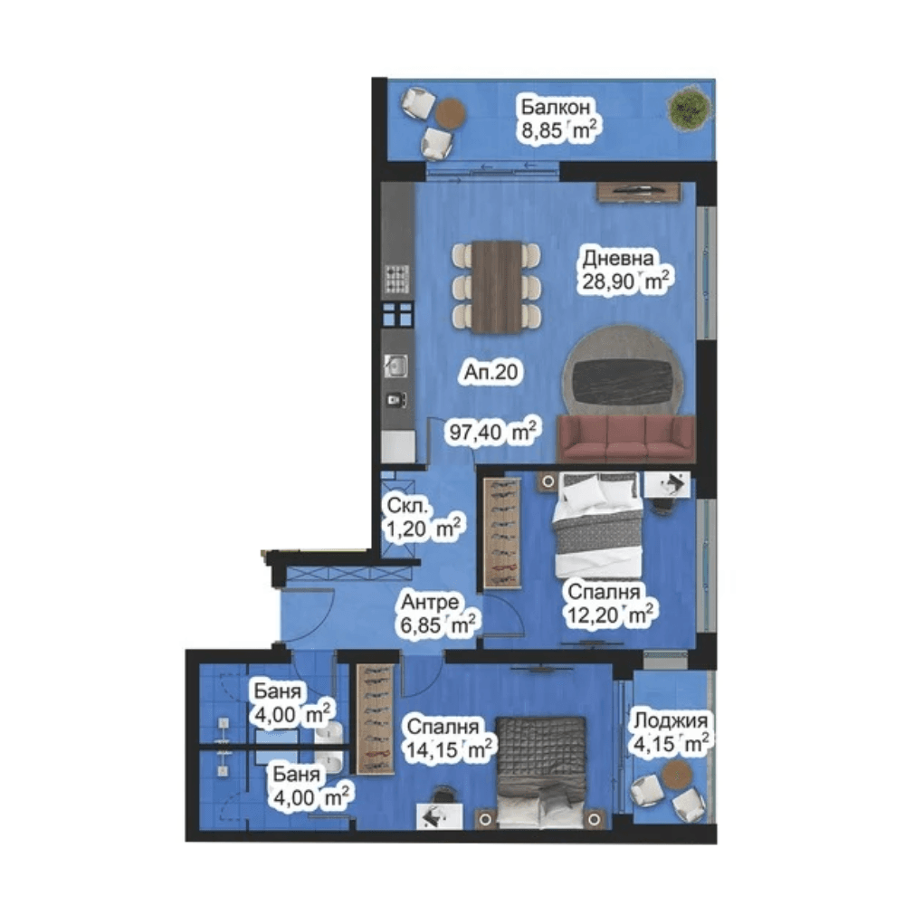 Апартамент 20