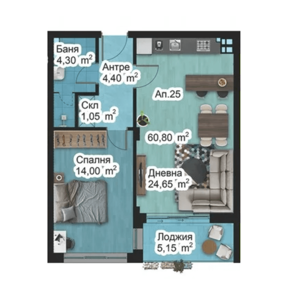 Апартамент 25