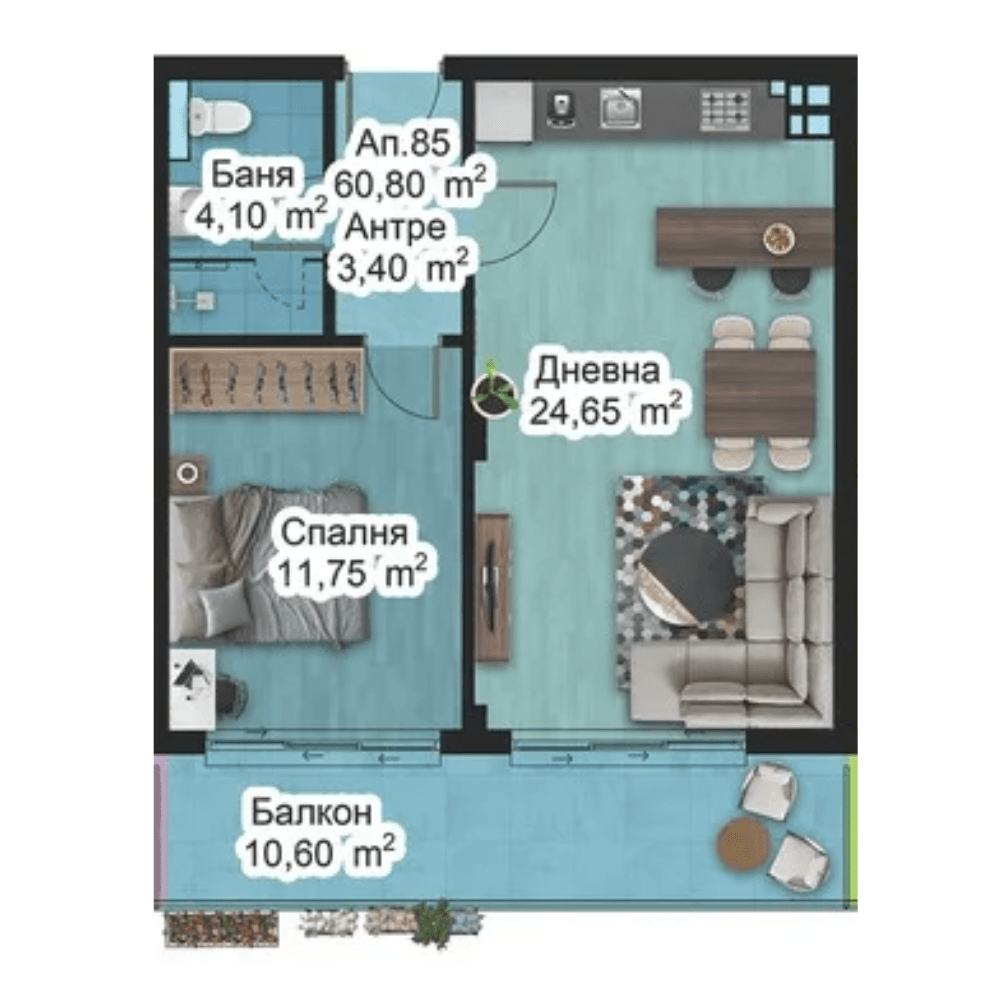 Апартамент 85