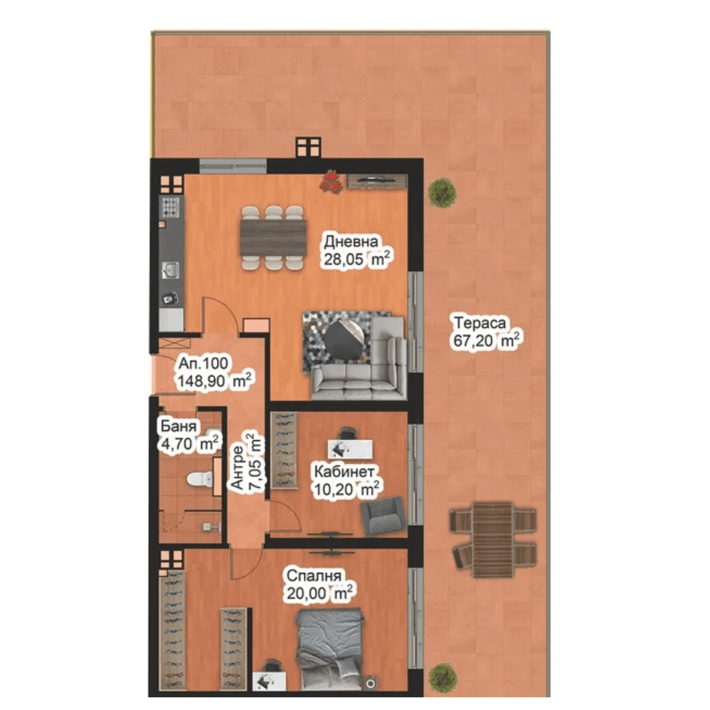 Апартамент 100