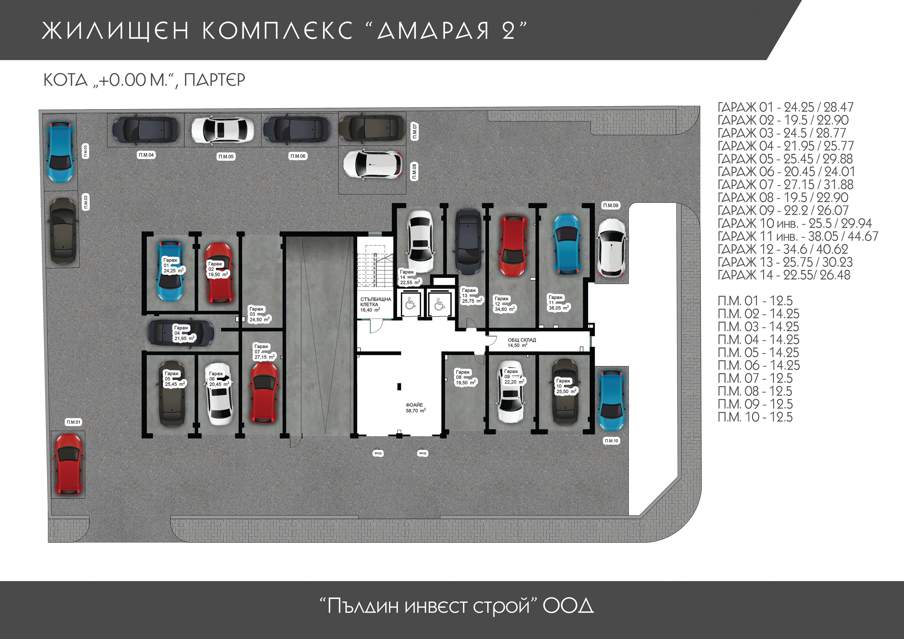 План на Партер