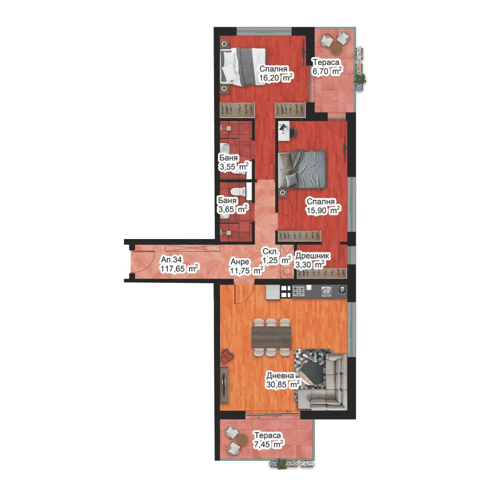 Апартамент 34